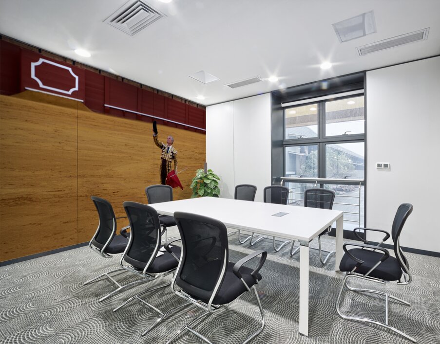 ANDALUSIA SPAIN. Bullfight in Seville Arena Wall Printing