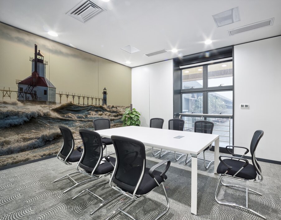 Golden Moment St Joseph Lighthouse Wall Printing