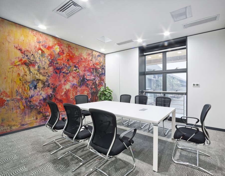 Flowers painting. Wall Printing