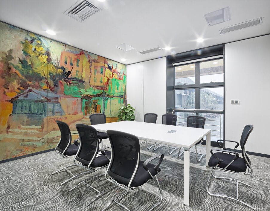 Green house. Wall Printing