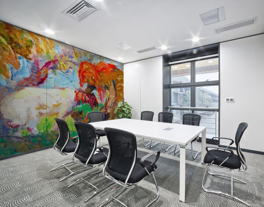 Sheep and child.. Wall Printing