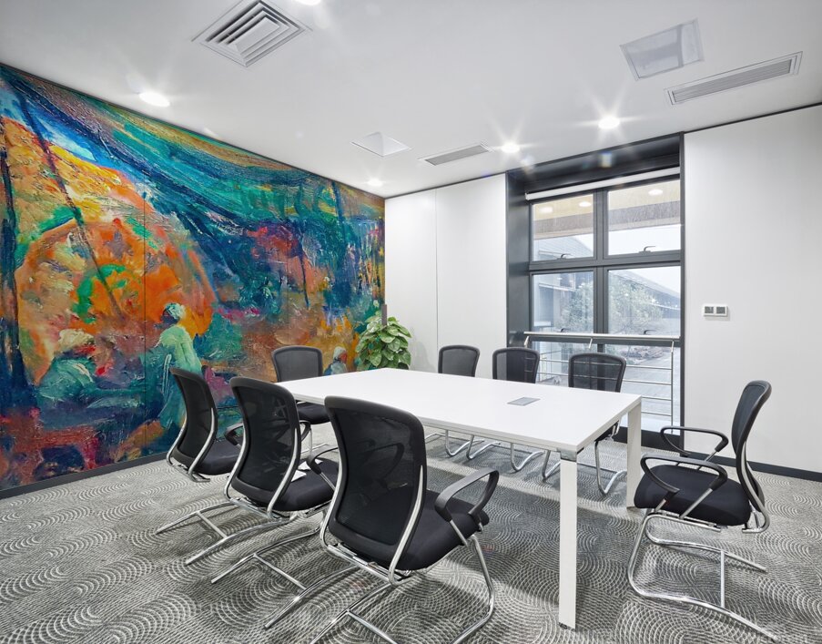 Tent for farmers Wall Printing