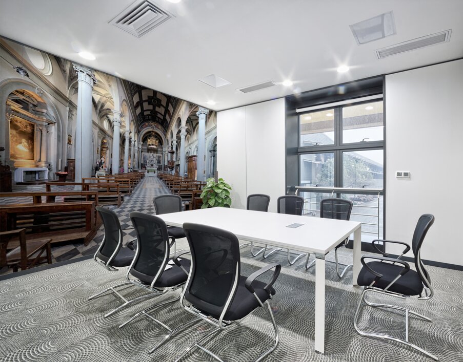 Cortona Arezzo Tuscany Italy. Cattedrale di Santa Maria Assunta Cathedral Wall Printing