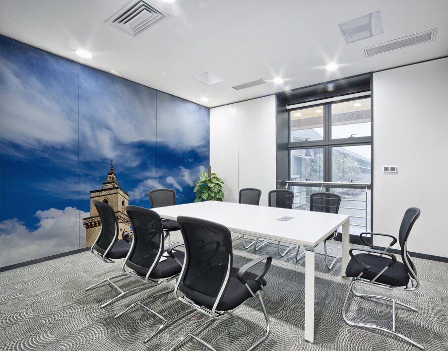 Matera Basilicata Italy. Saint Peter Caveoso Church Wall Printing