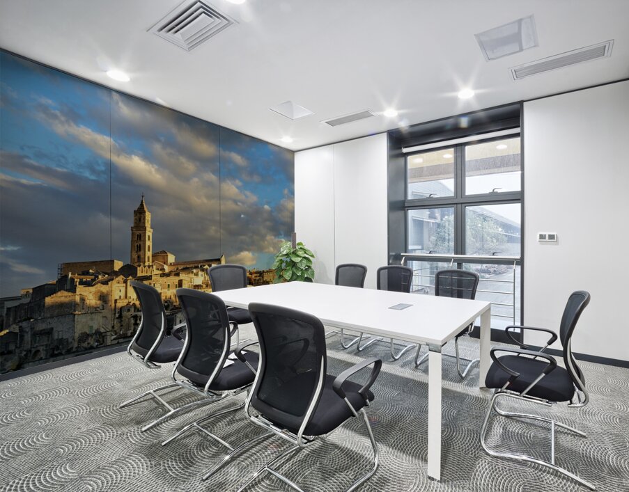 Matera Basilicata Italy. Cityscape. I sassi di Matera Wall Printing