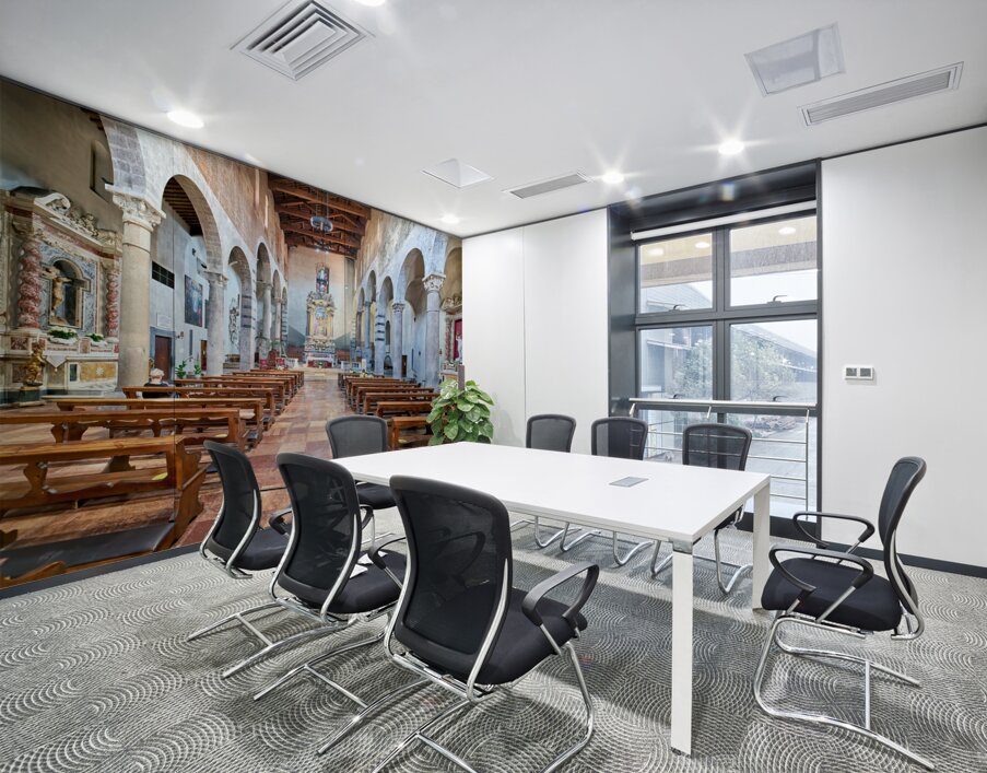 Pisa Tuscany Italy. The Church of San Michele in Borgo Wall Printing