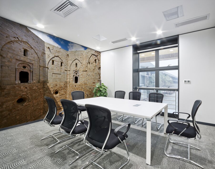 Apulia Puglia Italy. Castel del Monte Wall Printing