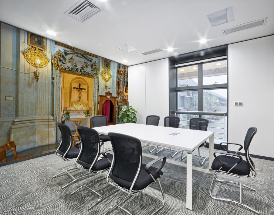 Apulia Puglia Salento Italy. Lecce. Santa Chiara church Wall Printing