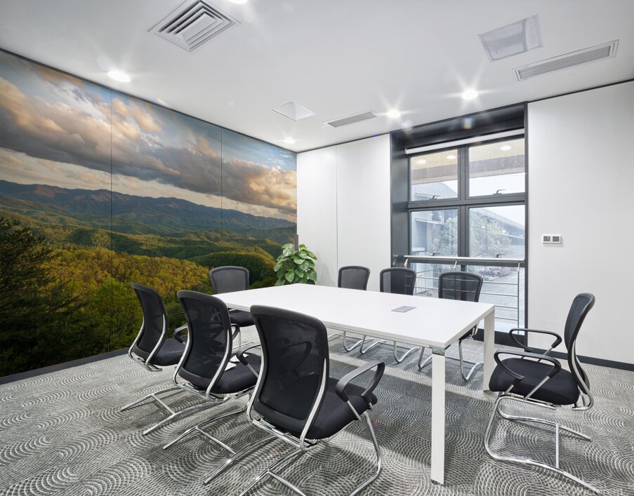 Smoky Mts-Spring Sunset 1 Wall Printing