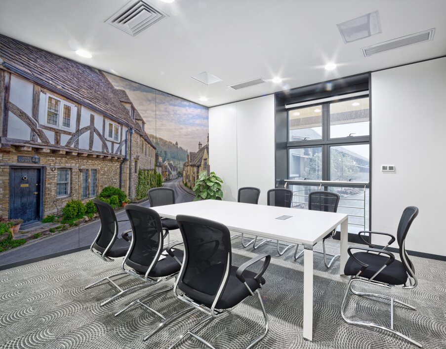 Village Gem Wall Printing