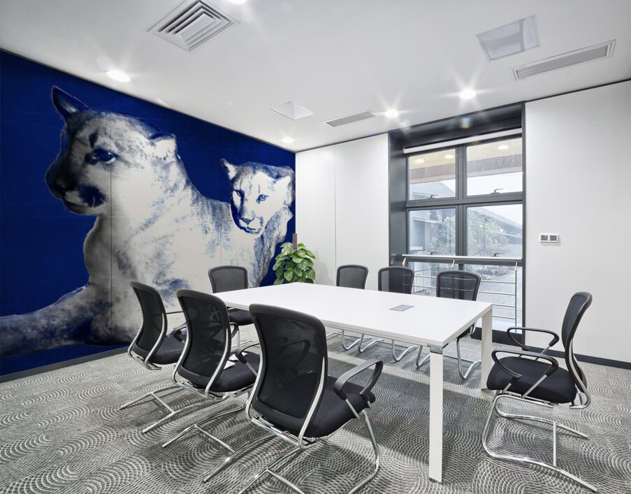 Early 1900s BYU Cougars Art Wall Printing