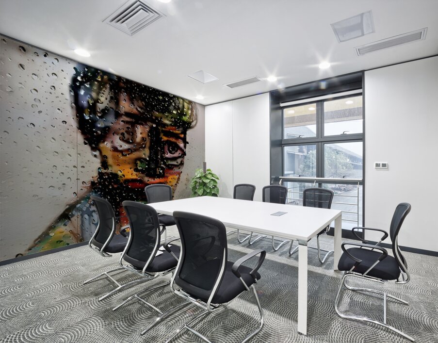 water drop portrait Wall Printing