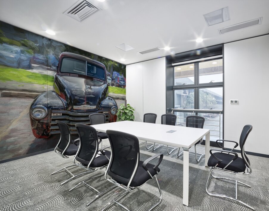 1950 Chevrolet Pick Up Truck Rat Rod 3100 X 12 Wall Printing