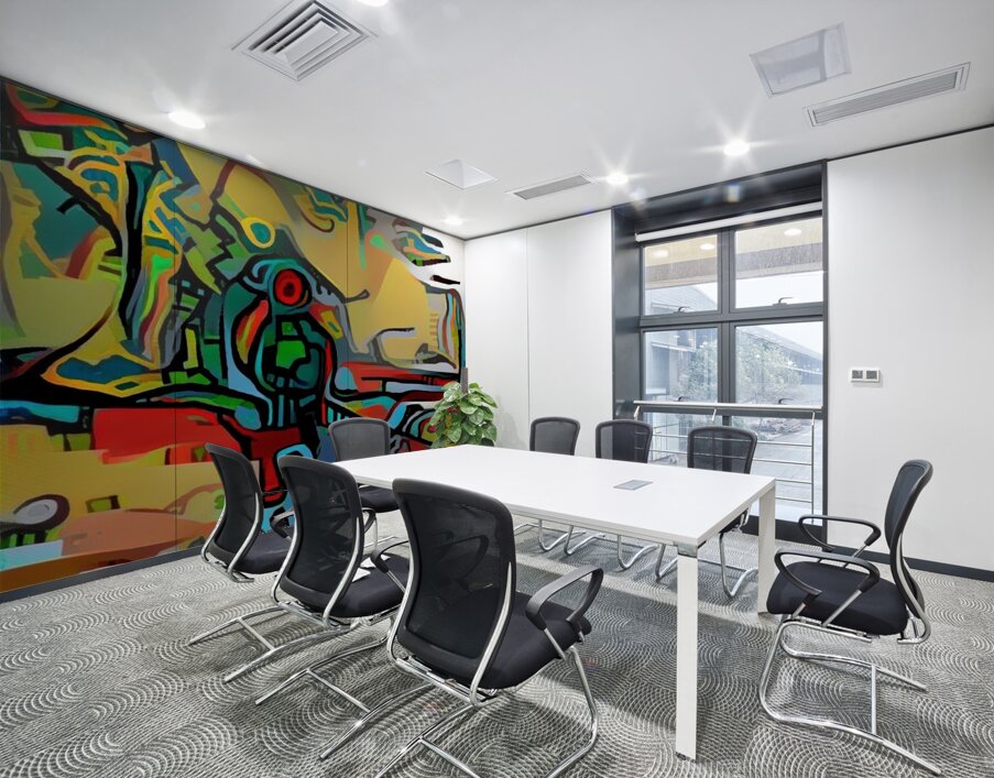 Mechanical Reverie Wall Printing