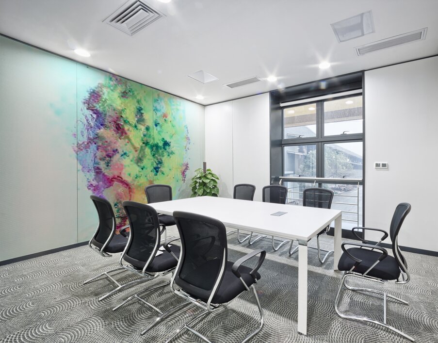 A Fluid Portrait of the Self Wall Printing