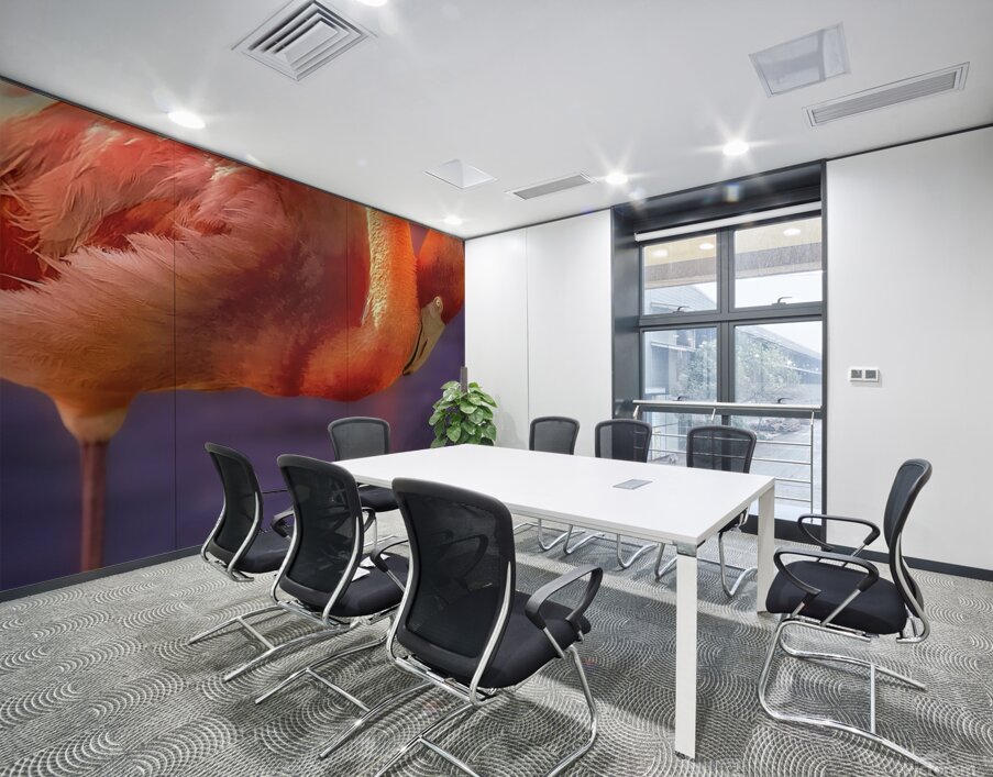 Flamingo sunset 2 Wall Printing