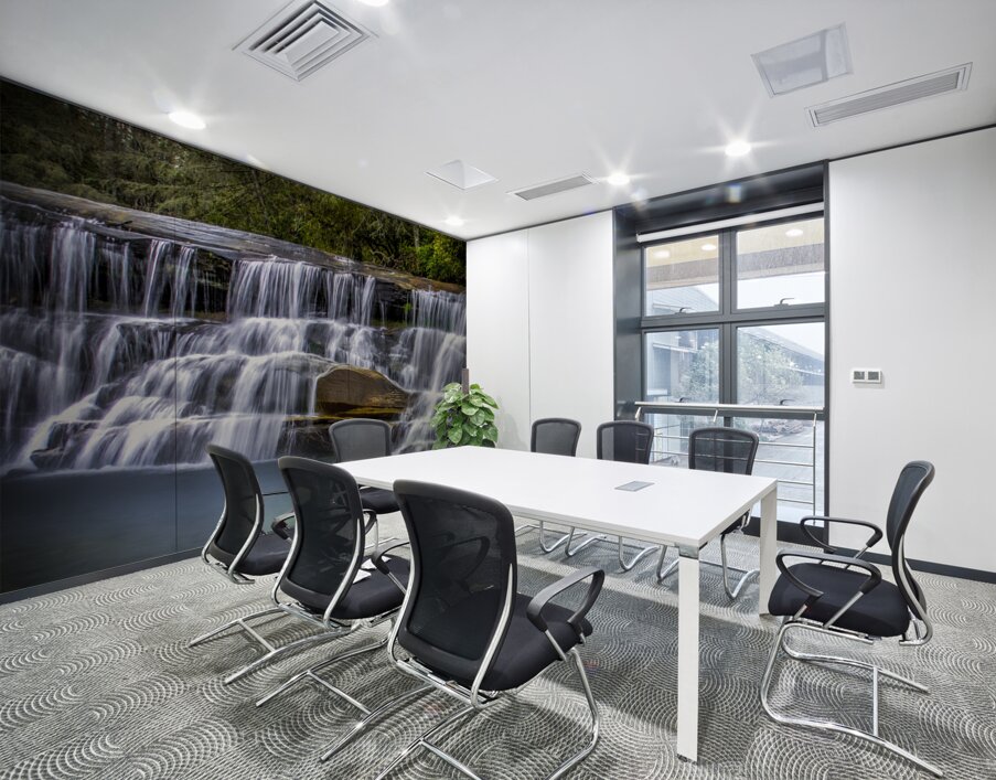 French Broad Falls Wall Printing