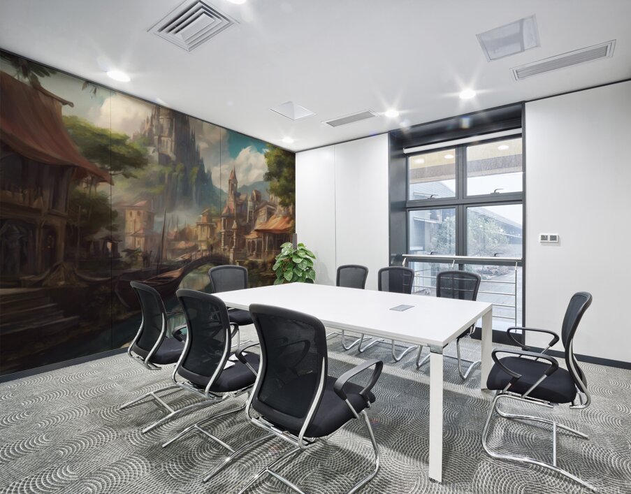 beauty City Wall Printing