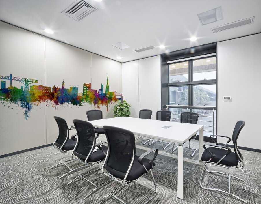 Warrington England Skyline Wall Printing