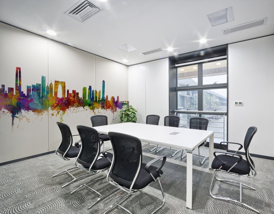 Suzhou China Skyline Wall Printing