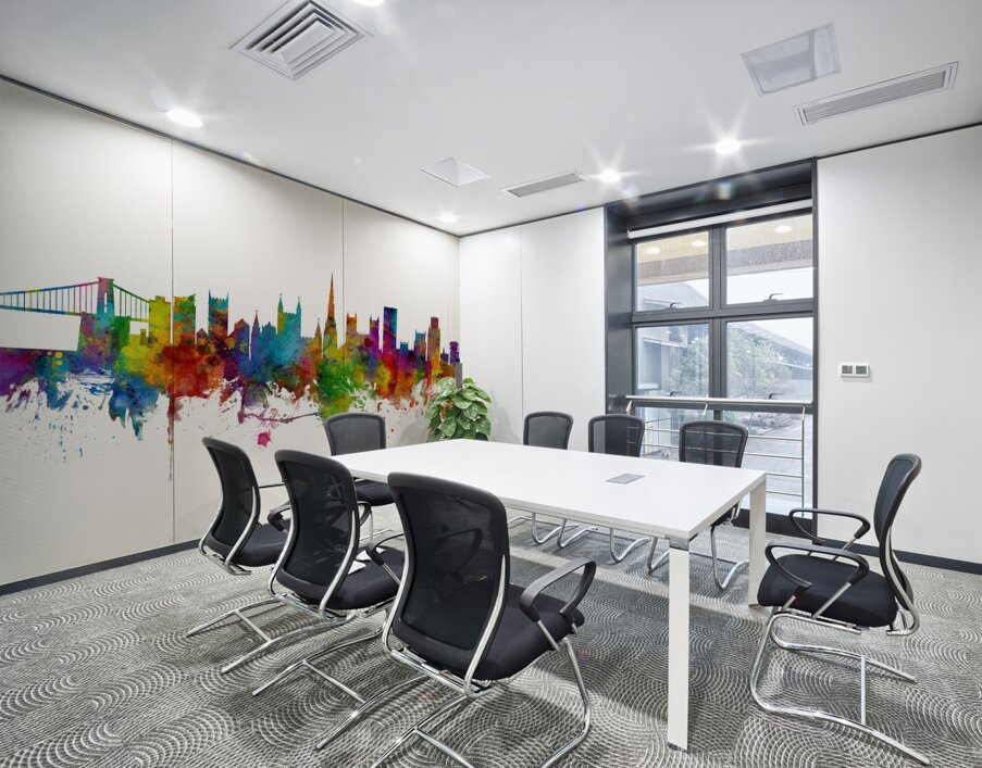 Bristol England Skyline Wall Printing