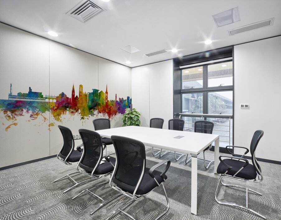 Bournemouth England Skyline Wall Printing