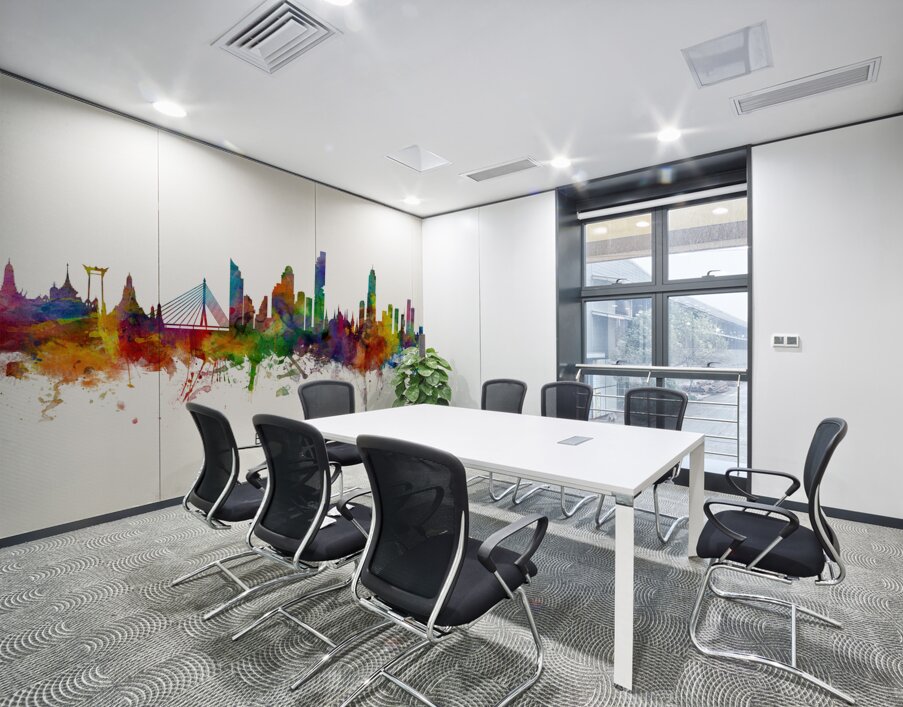 Bangkok Thailand Skyline Wall Printing