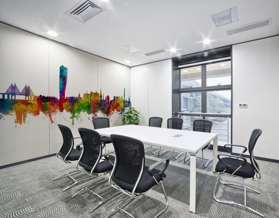 Malmo Sweden Skyline Wall Printing