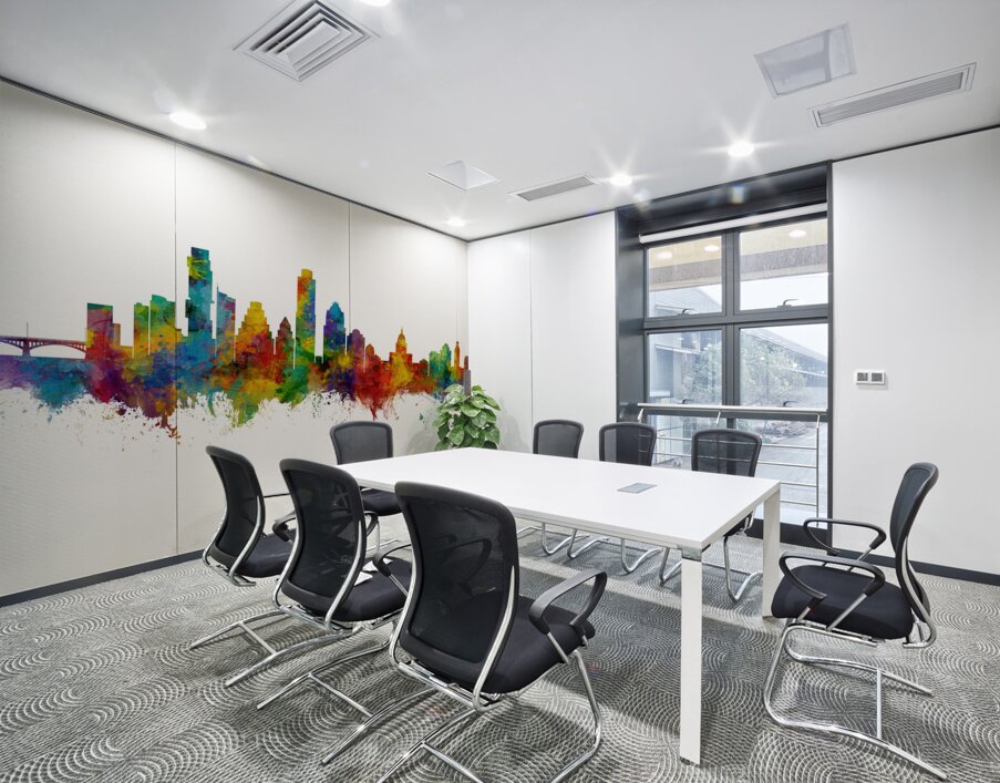 Austin Texas Skyline Wall Printing