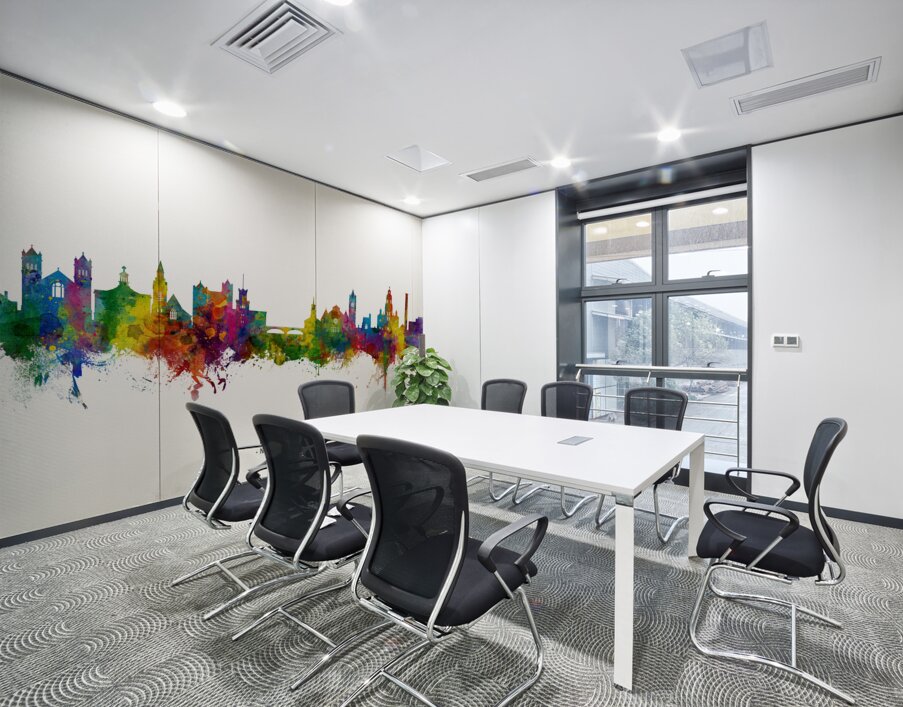 Nashua New Hampshire Skyline Wall Printing