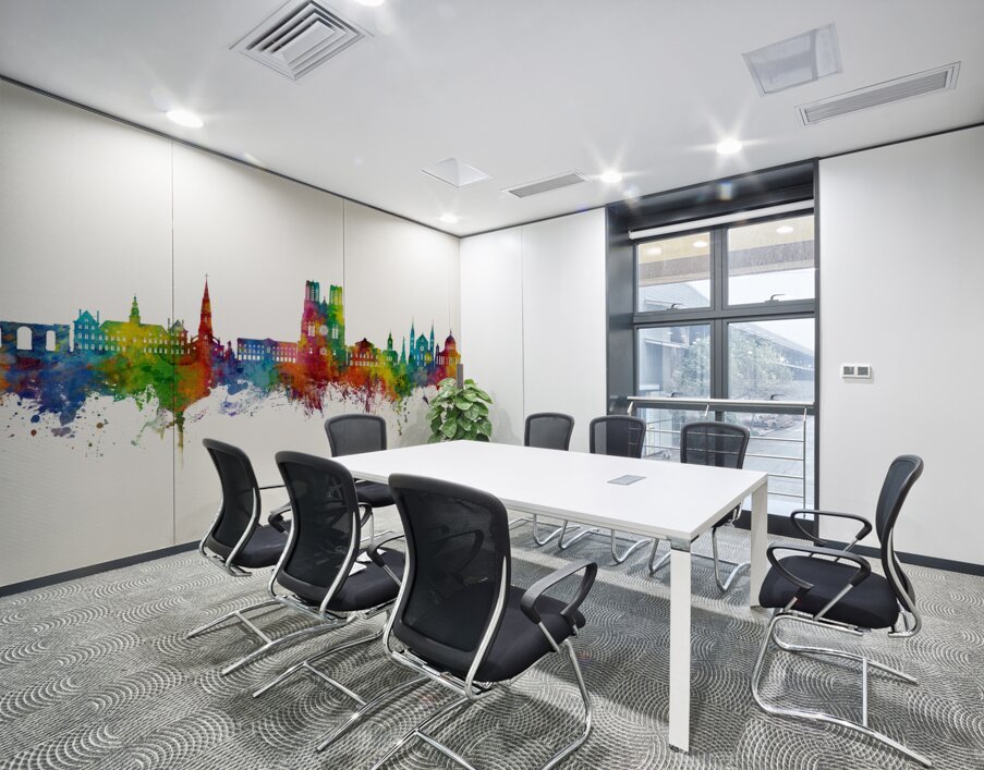 Reims France Skyline Wall Printing