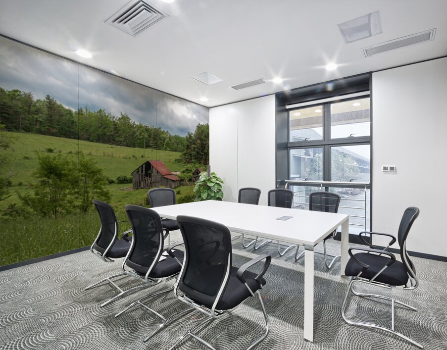 Farm on the Blue Ridge Wall Printing