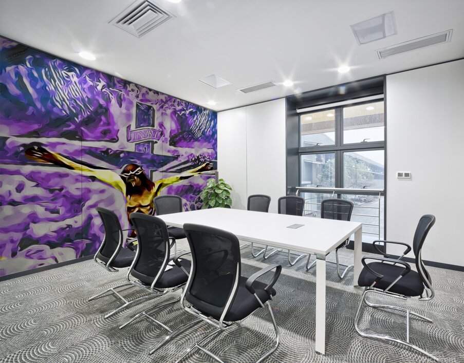 Cristo Minha Certeza impressionist Wall Printing