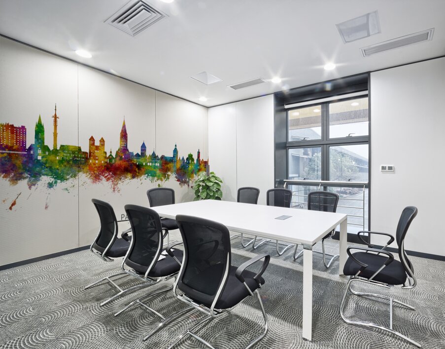 Paderborn Germany Skyline Wall Printing