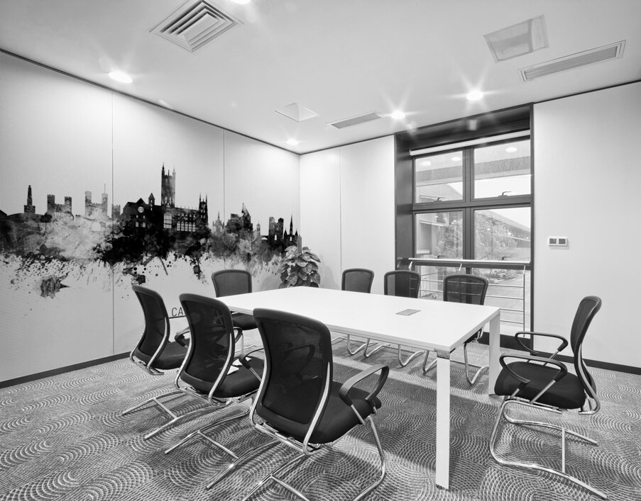 Canterbury England Skyline Wall Printing