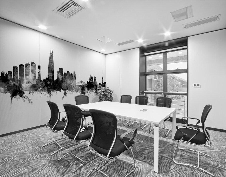 Seoul Skyline South Korea Wall Printing