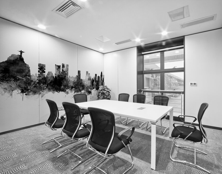 Rio de Janeiro Brazil Skyline Wall Printing