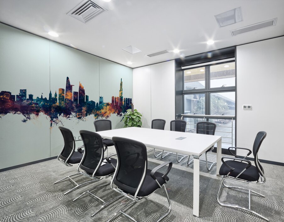 Ho Chi Minh City Vietnam Skyline Wall Printing