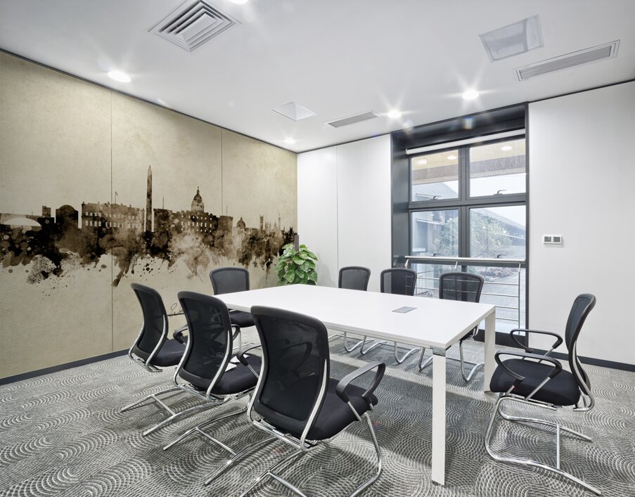 Washington DC Skyline Wall Printing