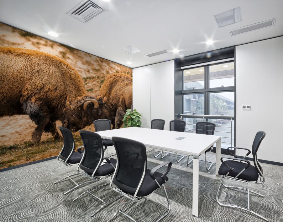 Battle For Hayden Valley Wall Printing