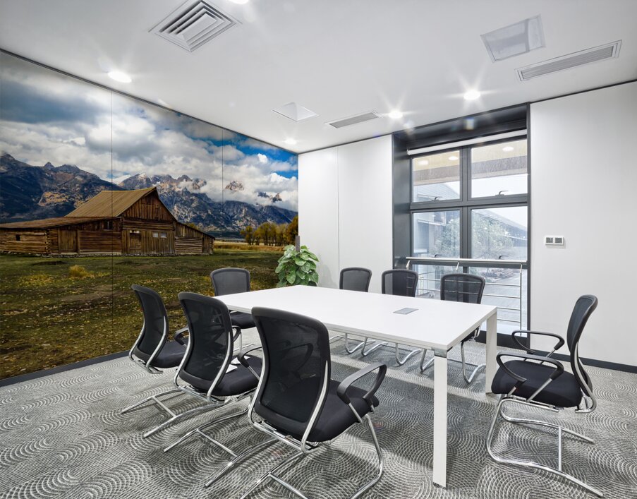 Grand Teton Moulton Mormon Barn Wall Printing