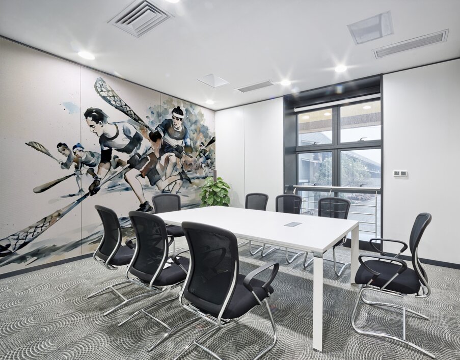 1920 lacrosse art Wall Printing