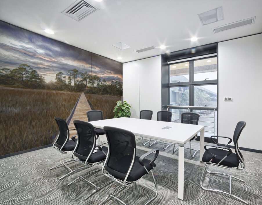 Hunting Island Marsh Walk Wall Printing