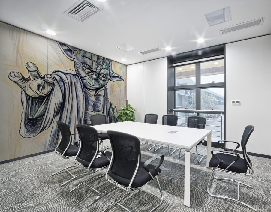 ArtXcl 383 yoda-sketch-enhanced Wall Printing