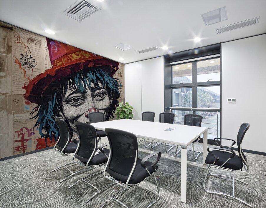 The Smiling Clown 2024 08 10 10 03 38 Wall Printing