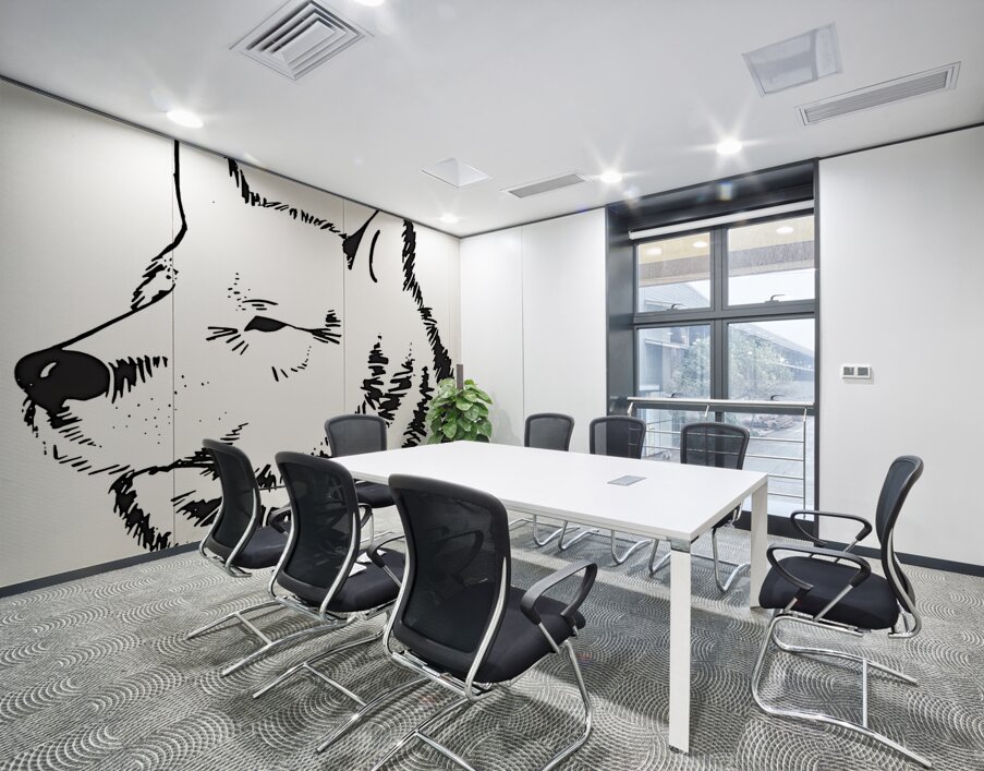 1957 art by hp Wall Printing