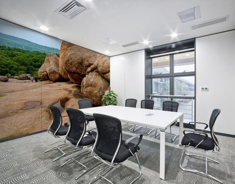 Hiking By Elephant Rocks Wall Printing