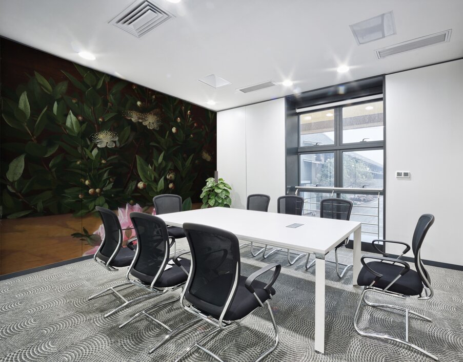 1876 Roses And Myrtles  Wall Printing