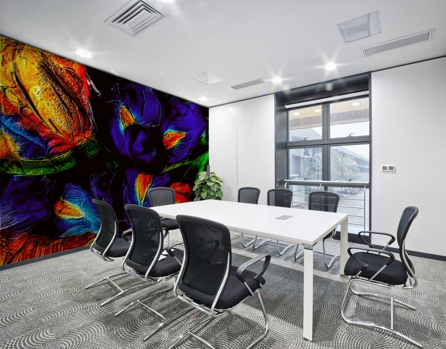 Lights of the Floral World Wall Printing