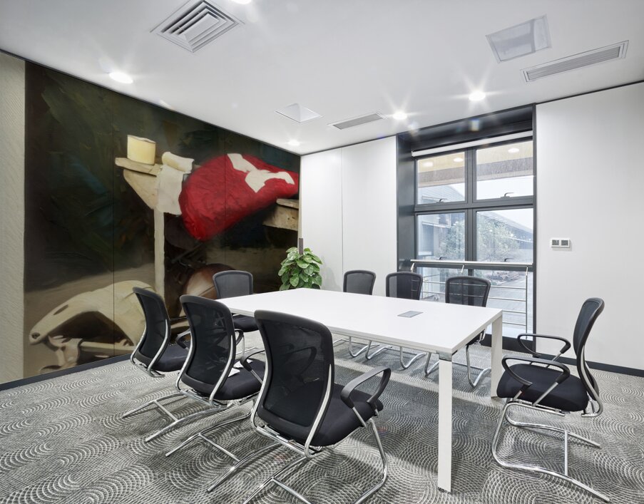 1920s Nebraska Football Locker Room Art Wall Printing